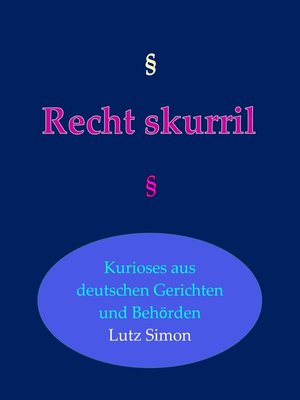 cover image of Recht-skurril